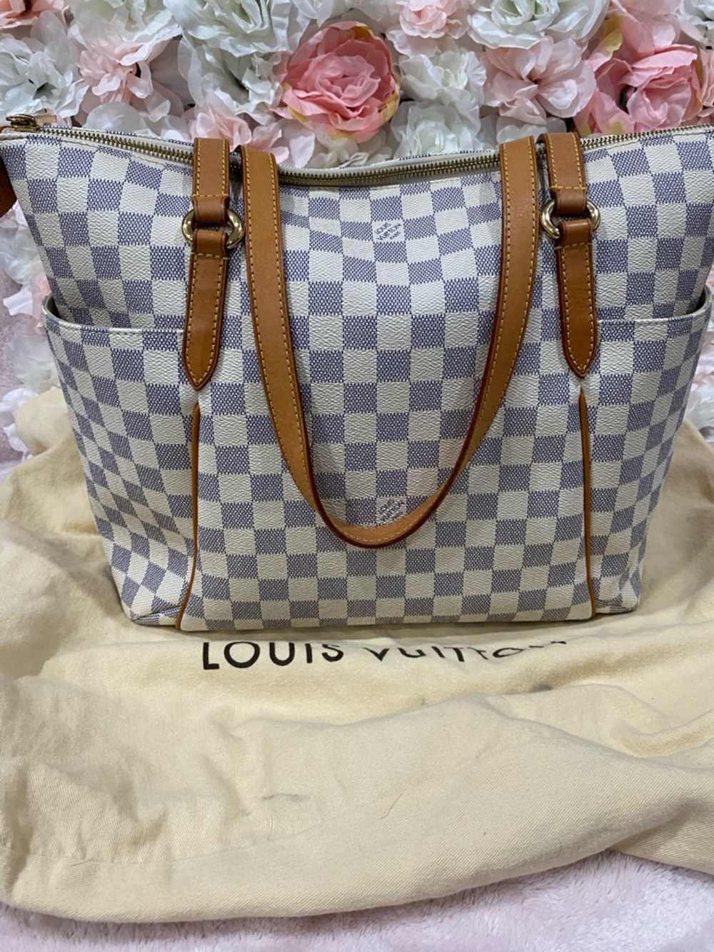Louis Vuitton Damier Azur Totally MM
